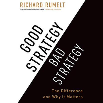 Good Strategy / Bad Strategy - Book Cover - Best Books For Pet Sitters